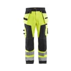 BLAKLAEDER - High Vis Softshell Arbeitshose High Vis Gelb/Schwarz C50