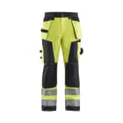 BLAKLAEDER - High Vis Handwerker Arbeitshose High Vis Gelb/Schwarz C56
