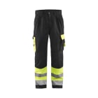 BLAKLAEDER - High Vis Arbeitshose High Vis Gelb/Schwarz C156