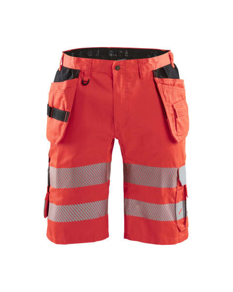 BLAKLAEDER - High Vis Shorts mit Stretch High Vis Rot C54