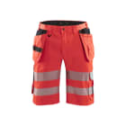 BLAKLAEDER - High Vis Shorts mit Stretch High Vis Rot C56