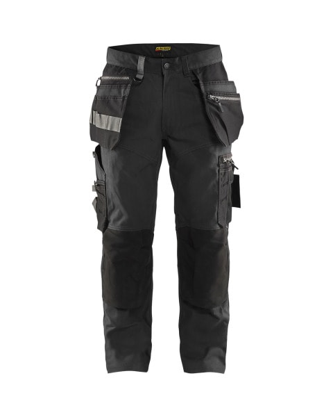 BLAKLAEDER - Handwerker Arbeitshose mit Stretch Dunkelgrau/Schwarz C150