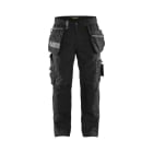 BLAKLAEDER - Handwerker Arbeitshose mit Stretch Schwarz C48
