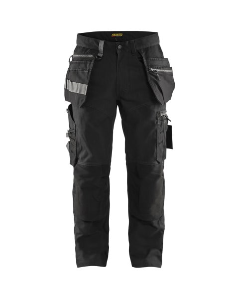 BLAKLAEDER - Handwerker Arbeitshose mit Stretch Schwarz C54