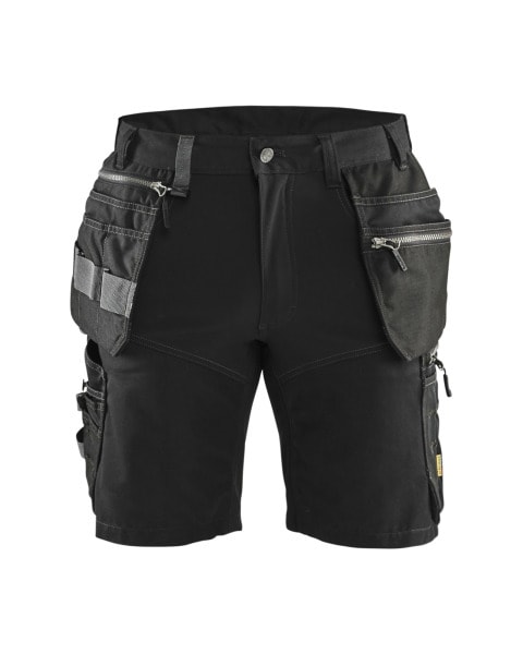 BLAKLAEDER - Handwerker Shorts mit Stretch Schwarz C56