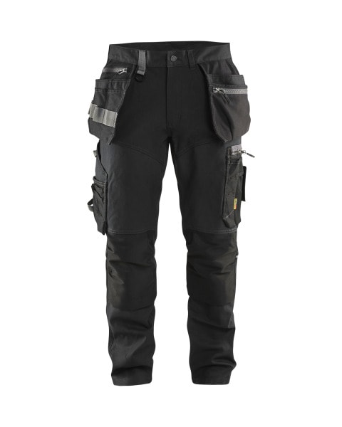 BLAKLAEDER - Handwerker Arbeitshose mit Stretch Schwarz C152