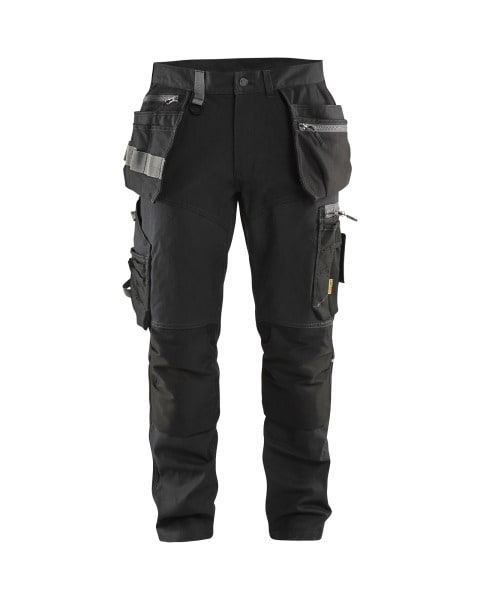 BLAKLAEDER - Handwerker Arbeitshose mit Stretch Schwarz D92