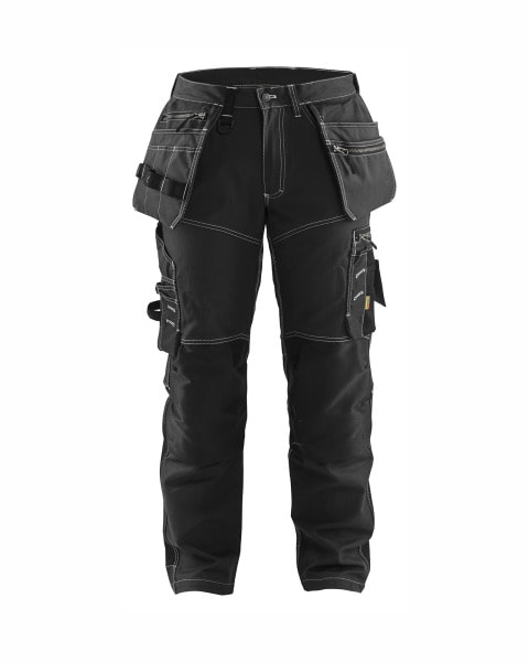 BLAKLAEDER - Handwerker Arbeitshose mit Stretch Schwarz C56
