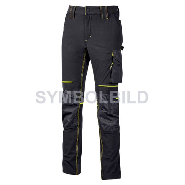 BLAKLAEDER - Industrie Latzhose Stretch Schwarz D92