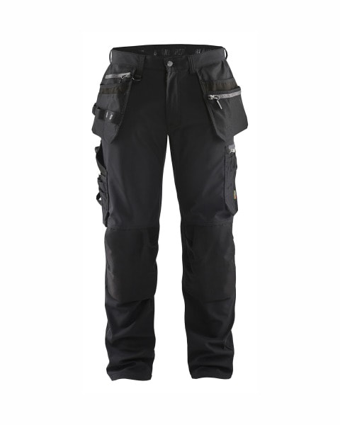 BLAKLAEDER - Handwerker Arbeitshose Softshell Schwarz C54