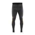 BLAKLAEDER - Unterhose XLIGHT, 100% MerinowolleDunkelgrau/Gelb 4XL