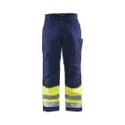 BLAKLAEDER - High Vis Arbeitshose High Vis Gelb/Marineblau C148