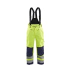 BLAKLAEDER - High Vis Shell Arbeitshose High Vis Gelb/Marineblau D88