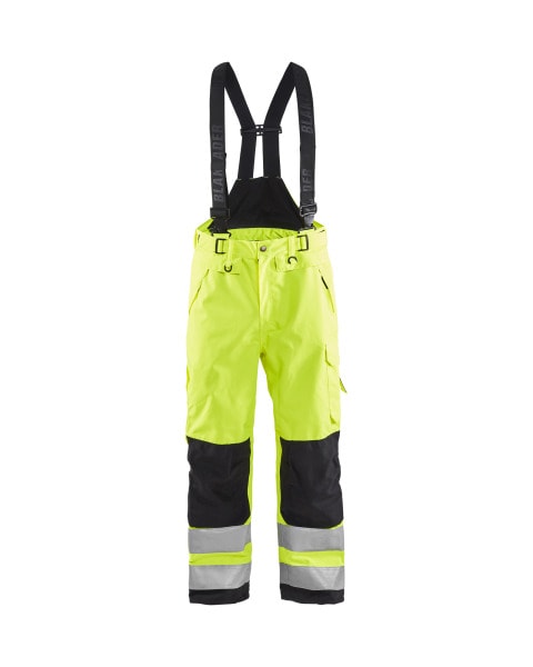 BLAKLAEDER - High Vis Shell Arbeitshose High Vis Gelb/Schwarz D108