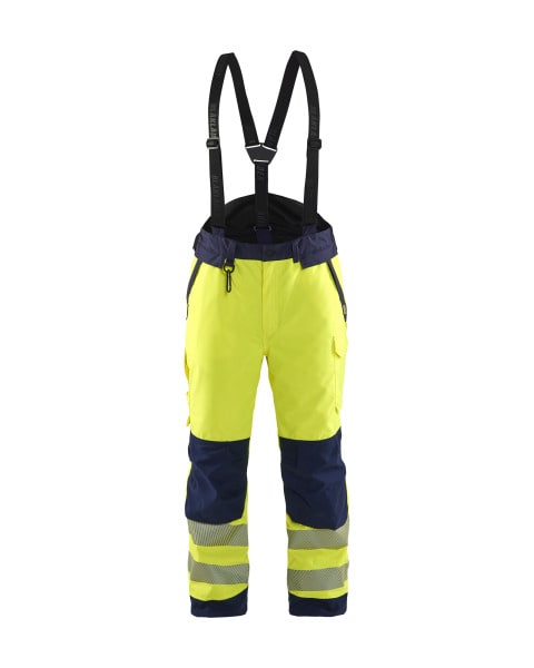 BLAKLAEDER - High Vis Winterhose High Vis Gelb/Marineblau 4XLS
