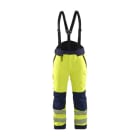 BLAKLAEDER - High Vis Winterhose High Vis Gelb/Marineblau 4XLS