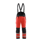 BLAKLAEDER - High Vis Winterhose High Vis Rot/Schwarz L