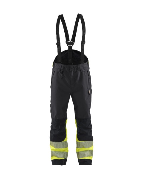 BLAKLAEDER - High Vis Shell Arbeitshose Schwarz/Gelb ST