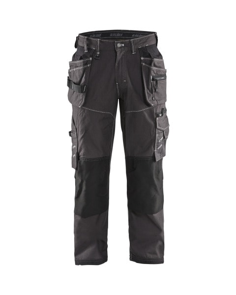 BLAKLAEDER - Handwerker Arbeitshose NYCO Dunkelgrau/Schwarz C156