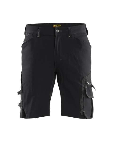 BLAKLAEDER - Handwerker Shorts 4-Wege-Stretch ohne Nageltaschen X1900 Schwarz C46