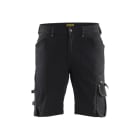 BLAKLAEDER - Handwerker Shorts 4-Wege-Stretch ohne Nageltaschen X1900 Schwarz C44