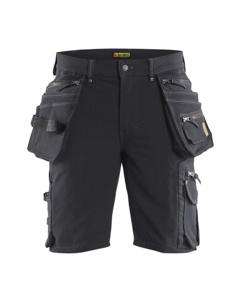 BLAKLAEDER - Handwerker Shorts 4-Wege-Stretch X1900 Dunkelgrau/Schwarz C60