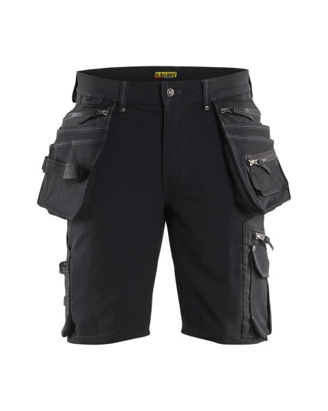 BLAKLAEDER - Handwerker Shorts 4-Wege-Stretch X1900 Schwarz C48