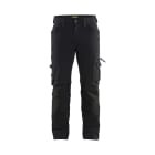 BLAKLAEDER - Handwerker Arbeitshose ohne Nageltaschen 4-Wege-Stretch X1900 Schwarz C46