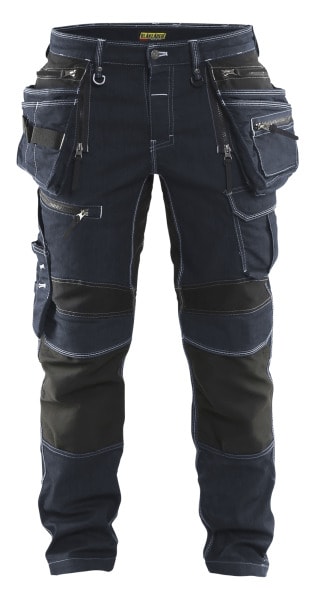 BLAKLAEDER - Handwerker Arbeitshose Stretch X1900 Marineblau/Schwarz C50