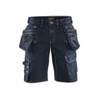 BLAKLAEDER - Handwerker Shorts Stretch X1900 Marineblau/Schwarz C58
