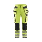 BLAKLAEDER - High Vis Arbeitshose 4-Wege-Stretch High Vis Gelb/Schwarz C52