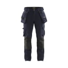 BLAKLAEDER - Handwerker Arbeitshose 4-Wege-Stretch X1900 Dunkel Marineblau/Schwarz C148