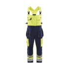 BLAKLAEDER - High Vis Latzhose High Vis Gelb/Marineblau C50