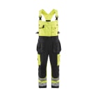 BLAKLAEDER - High Vis Latzhose High Vis Gelb/Schwarz C48