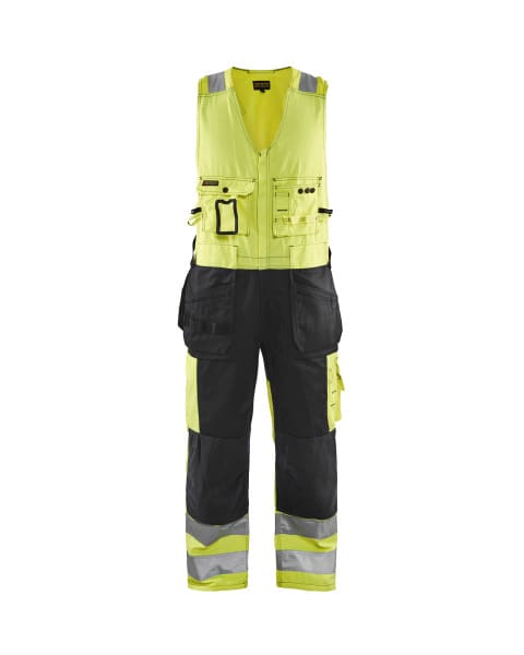 BLAKLAEDER - High Vis Kombihose High Vis Gelb/Schwarz C52