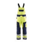 BLAKLAEDER - High Vis Latzhose High Vis Gelb/Marineblau C144