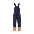 BLAKLAEDER - High Vis Latzhose Marineblau/Orange C48