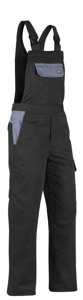 BLAKLAEDER - Latzhose Industrie Schwarz/Grau C154