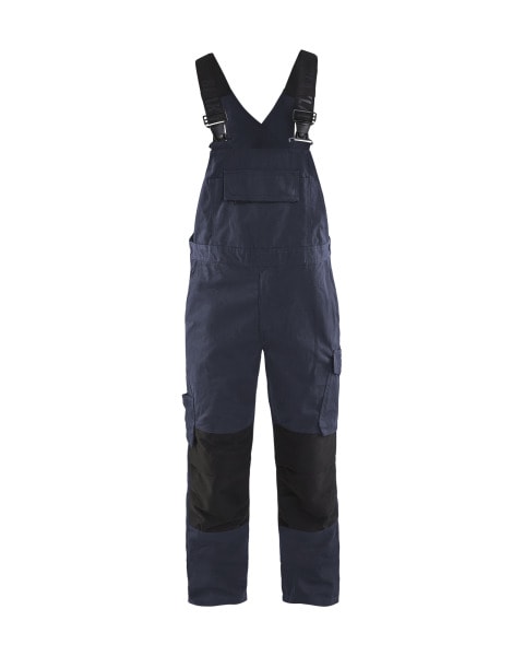 BLAKLAEDER - Latzhose mit Stretch Dunkel Marineblau/Schwarz C58