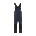 BLAKLAEDER - Latzhose mit Stretch Dunkel Marineblau/Schwarz D88