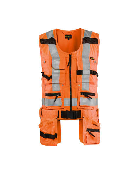 BLAKLAEDER - High Vis Werkzeug WesteHigh Vis Orange S