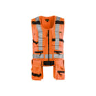 BLAKLAEDER - High Vis Werkzeug WesteHigh Vis Orange L