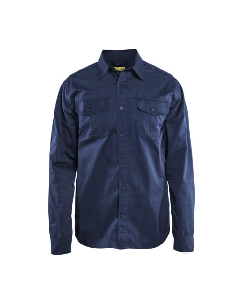BLAKLAEDER - LangarmhemdMarineblau 4XL