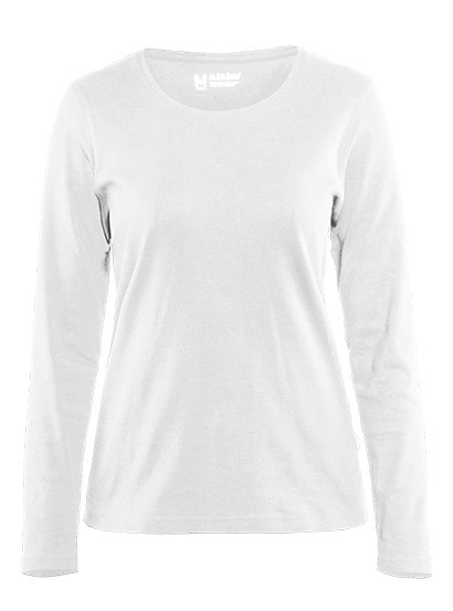 BLAKLAEDER - Damen Langarm T-ShirtWeiß XXXL