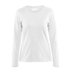 BLAKLAEDER - Damen Langarm T-ShirtWeiß XXXL