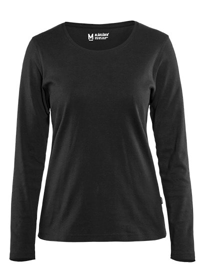 BLAKLAEDER - Damen Langarm T-ShirtSchwarz L