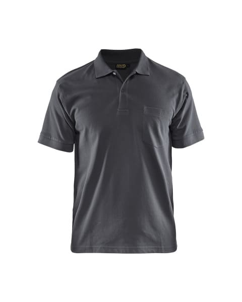 BLAKLAEDER - Polo ShirtDunkelgrau L