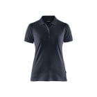 BLAKLAEDER - Damen Polo ShirtDunkel Marineblau XXL