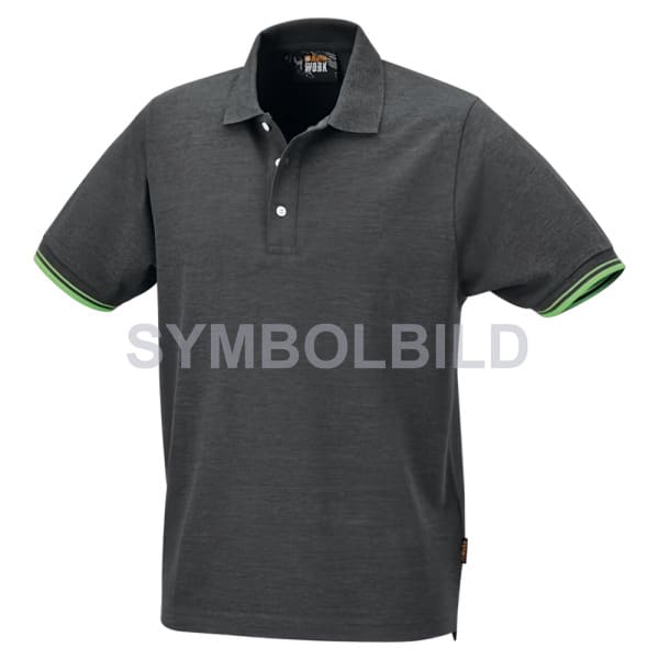 BLAKLAEDER - Damen Polo ShirtMittelgrau XXXL