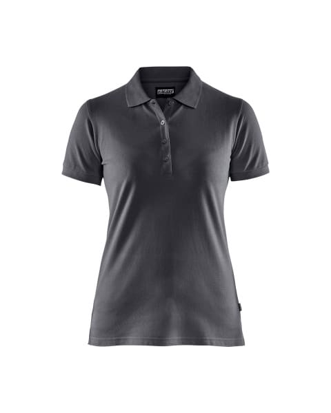 BLAKLAEDER - Damen Polo ShirtDunkelgrau S